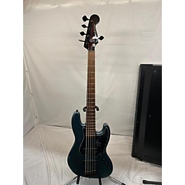 Used Squier Contemporary Active Jazz Bass HH V Electric Bass Guitar