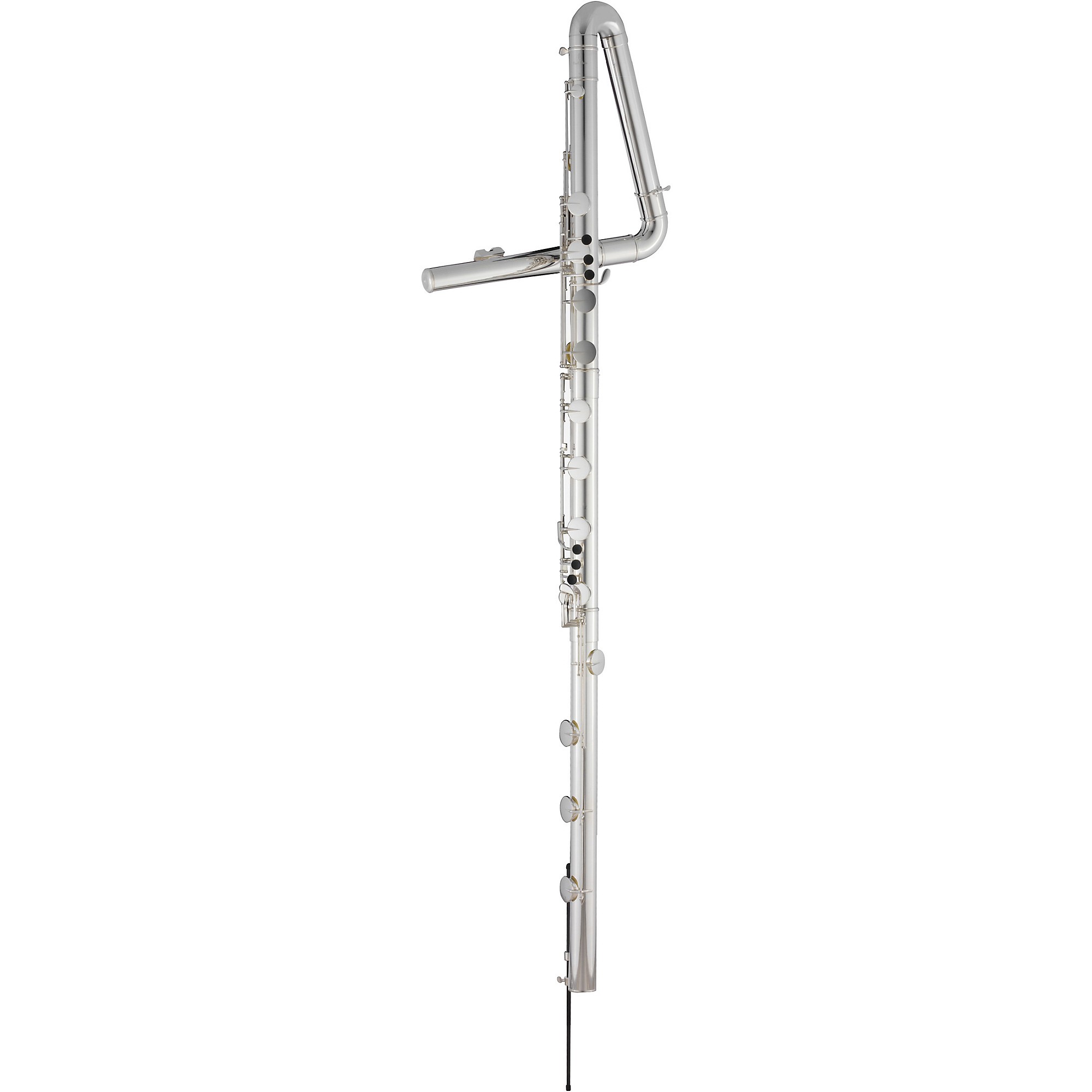 Pearl Flutes Contrabass Flute, Bfootjoint with Case and Support Stand