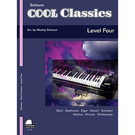 SCHAUM Cool Classics, Lev 4 Educational Piano Series Softcover