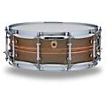 Ludwig Copper Phonic Smooth Snare Drum 14 x 5 in.Raw Smooth Finish with Tube Lugs