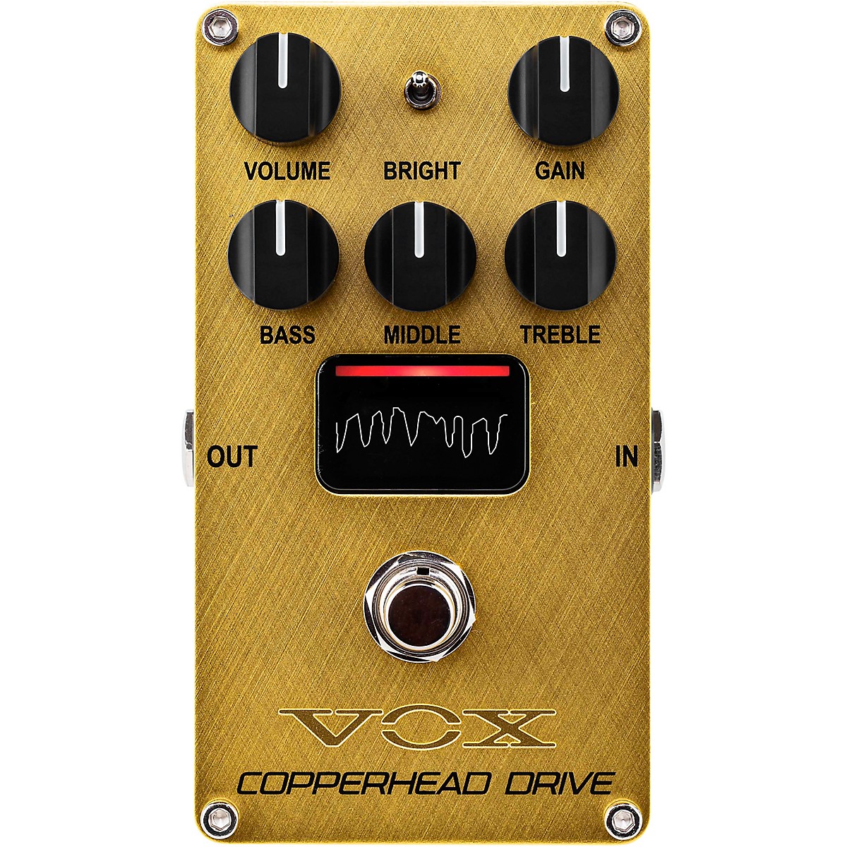 Vox Copperhead Drive - Valve Distortion Pedal Copper | Guitar Center