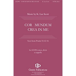 Gentry Publications Cor Mundum Crea In Me SSAATTBB A Cappella composed by K. Lee Scott
