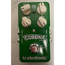 Used TC Electronic Corona Chorus Effect Pedal