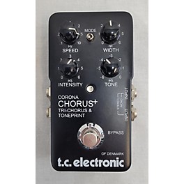 Used TC Electronic Corona Chorus+ Tri-Chorus & Toneprint Effect Pedal