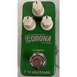 Used TC Electronic Corona Mini Chorus Effect Pedal
