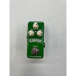 Used TC Electronic Corona Mini Chorus Effect Pedal