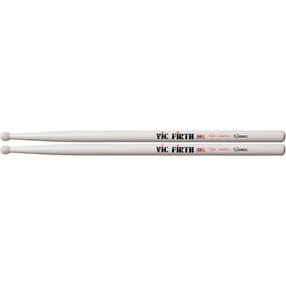 Nylon tip Wood Vic Firth Corpsmaster Ralph Hardimon Signature Drumsticks
