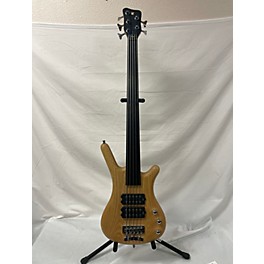 Used RockBass by Warwick Corvette $$ Fretless V Electric Bass Guitar
