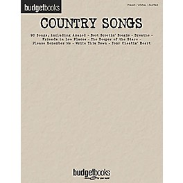 Hal Leonard Country Songs Budget Books Songbook