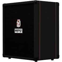 Open Box Orange Amplifiers Crush Bass 50 50W 1x12 Bass Combo Amplifier Level 1 Black