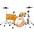 Pearl Crystal Beat 4-Piece Rock Shell Pack Tangerine Glass
