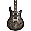 PRS Custom 24 Carved Figured Maple Top With Gen 3 Tremolo Solidbody Electric Guitar Charcoal Burst