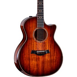 Taylor Custom All Hawaiian Koa Grand Auditorium Acoustic-Electric Guitar