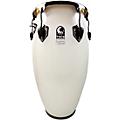 Toca Custom Deluxe Fiberglass Conga Margarita Blanca With Black Mirror Chrome Hardware 12.50 in.