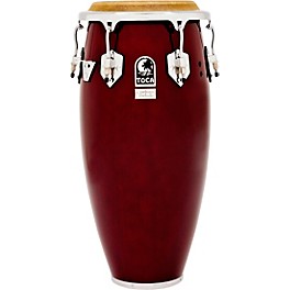 Toca Custom Deluxe Wood Shell Congas 11 in. Dark Wood