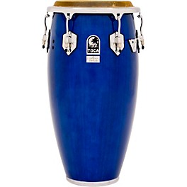 Toca Custom Deluxe Wood Shell Congas 11.75 in. Blue