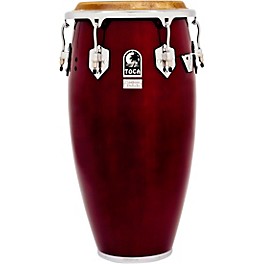 Toca Custom Deluxe Wood Shell Congas 12.50 in. Dark Wood