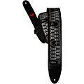 PRS Custom Jacquard Birds Wavelength Padded Guitar Strap Charcoal 2.4 in.