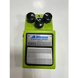 Used Maxon Custom Shop SSD-9 SUPER Sonic Distortion Effect Pedal