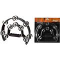 Stagg Cutaway Tambourine With 20 Jingles Black