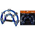 Stagg Cutaway Tambourine With 20 Jingles Blue