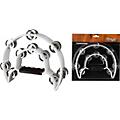 Stagg Cutaway Tambourine With 20 Jingles White