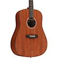 Martin D-X1E Left-Handed Dreadnought Acoustic-Electric Guitar Figured Mahogany