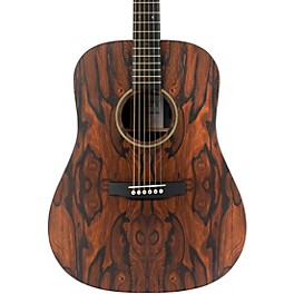 Martin D-X1E Special X Series HPL Ziricote Dreadnought Acoustic-Electric Guitar