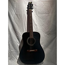 Used Washburn D10 E BK Acoustic Electric Guitar