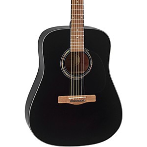 Mitchell D120 Dreadnought Acoustic Guitar Black 