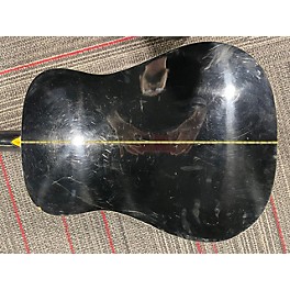 Used Washburn D12B BLACK Acoustic Electric Guitar