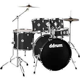 ddrum D2 5-Piece Complete Drum Kit Midnight Black