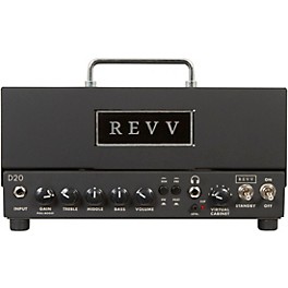 Open Box Revv Amplification D20 20W Tube Guitar Amp Head