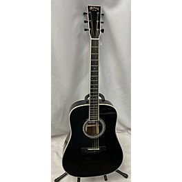 Used Martin D35JC Johnny Cash Left Handed Acoustic Guitar