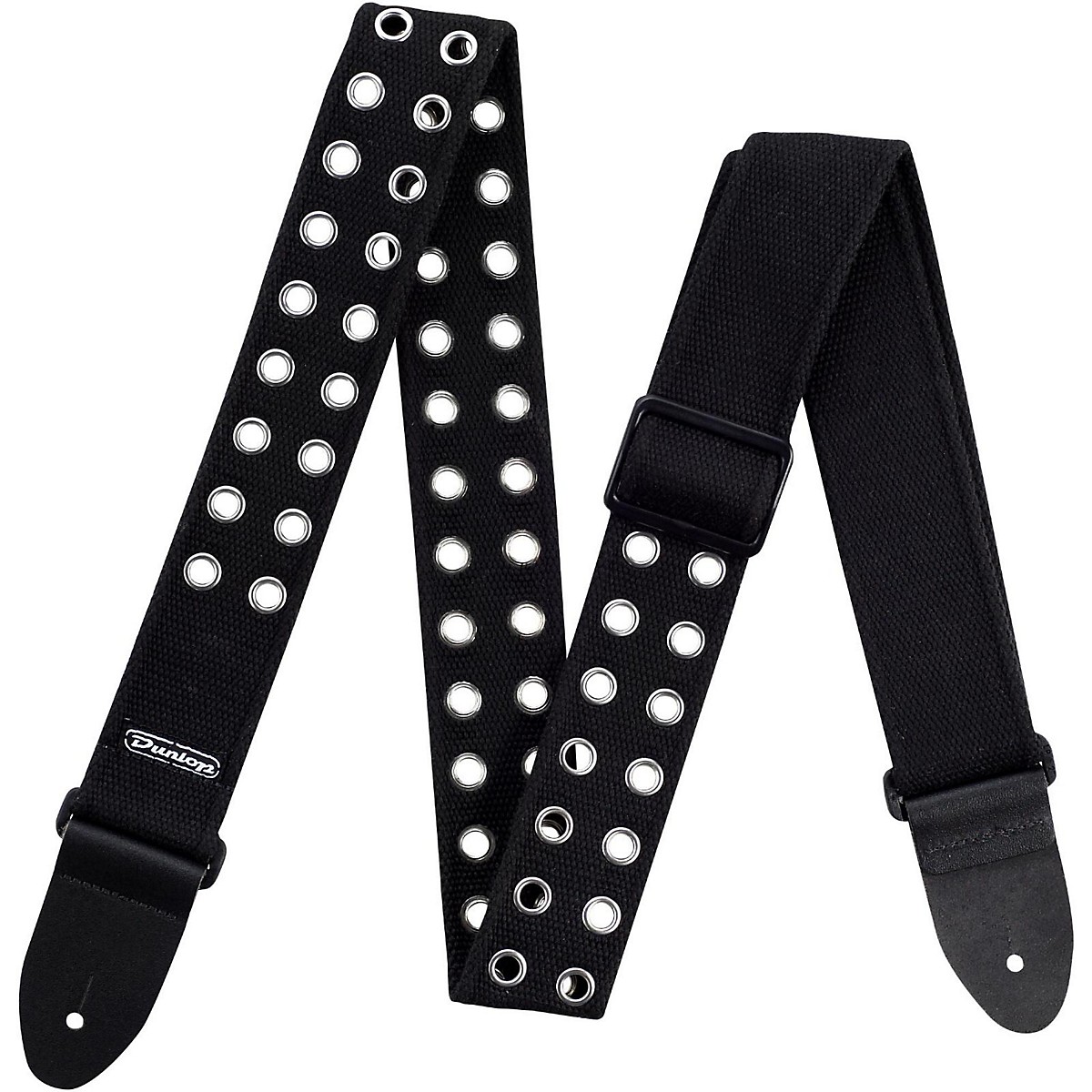 Dunlop D3852BK Guitar Strap Black Grommet 2.5 in. Guitar Center