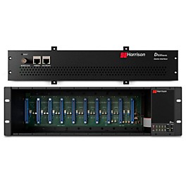 Harrison D510r 10-Slot 500 Series Rack System with Dante Interface Card