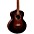 Ortega D7E 4-String Acoustic/Electric Bass Guitar Bourbon Burst