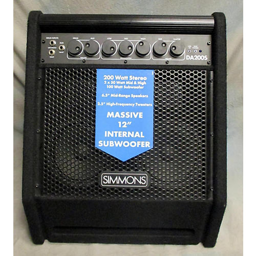 Used Simmons DA200S 200W Drum Amplifier Guitar Center