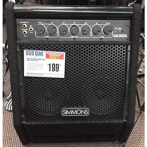 Used Simmons DA200S 200W Drum Amplifier Guitar Center
