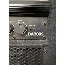 Used Simmons DA200S 200W Drum Amplifier