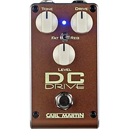Open Box Carl Martin DC Drive 2018 Overdrive Effects Pedal Level 1