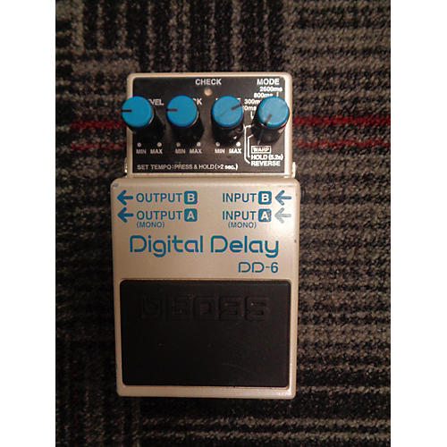 Used Boss Dd6 Digital Delay Effect Pedal 