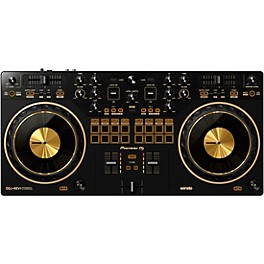 Open Box Pioneer DJ DDJ-REV1 Serato Performance DJ Controller in Limited-Edition Gold Level 1