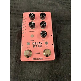 Used Mooer DELAY D7 X2 Effect Pedal