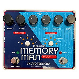 Used Electro-Harmonix DELUXE MEMORY MAN 1100-TT Effect Pedal