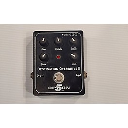 Used Option 5 DESTINATION OVERDRIVE II Effect Pedal Package