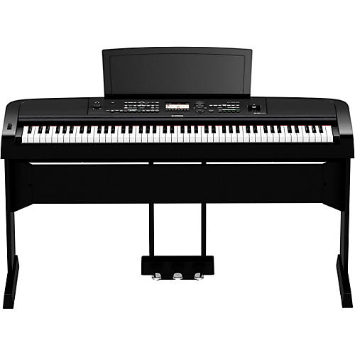 Yamaha DGX-670 Keyboard with Matching Stand and Pedal Black | Guitar Center