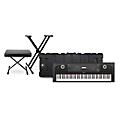 Yamaha DGX670 88-key Arranger Piano Package With Road Runner Hardshell Keyboard Case (Bench/Stand Included) Black