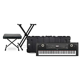 Yamaha DGX670 88-key Arranger Piano Package With Road Runner Hardshell Keyboard Case (Bench/Stand Included)