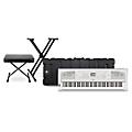 Yamaha DGX670 88-key Arranger Piano Package With Road Runner Hardshell Keyboard Case (Bench/Stand Included) White